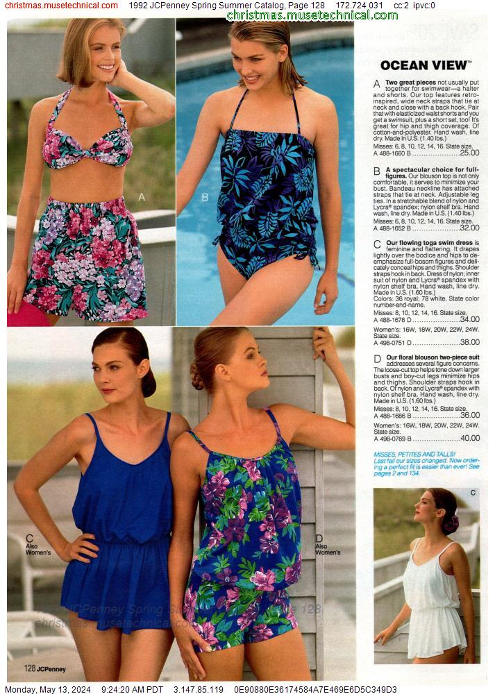 1992 JCPenney Spring Summer Catalog, Page 128
