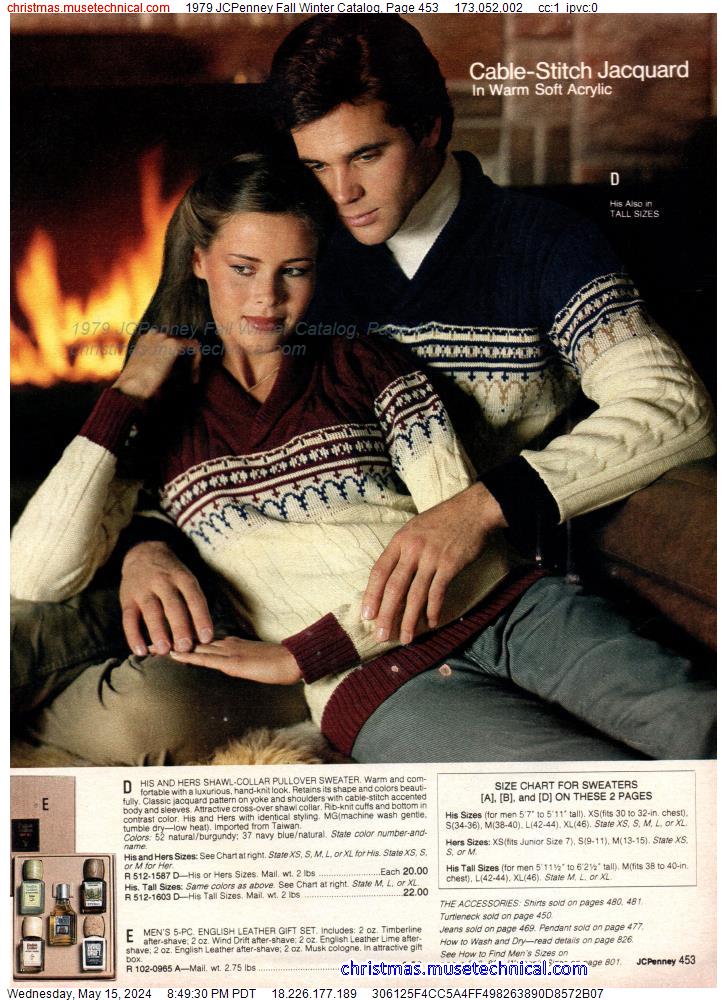 1979 JCPenney Fall Winter Catalog, Page 453