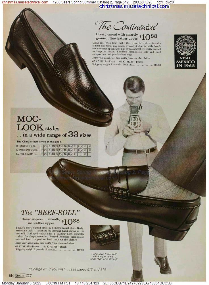 1968 Sears Spring Summer Catalog 2, Page 512