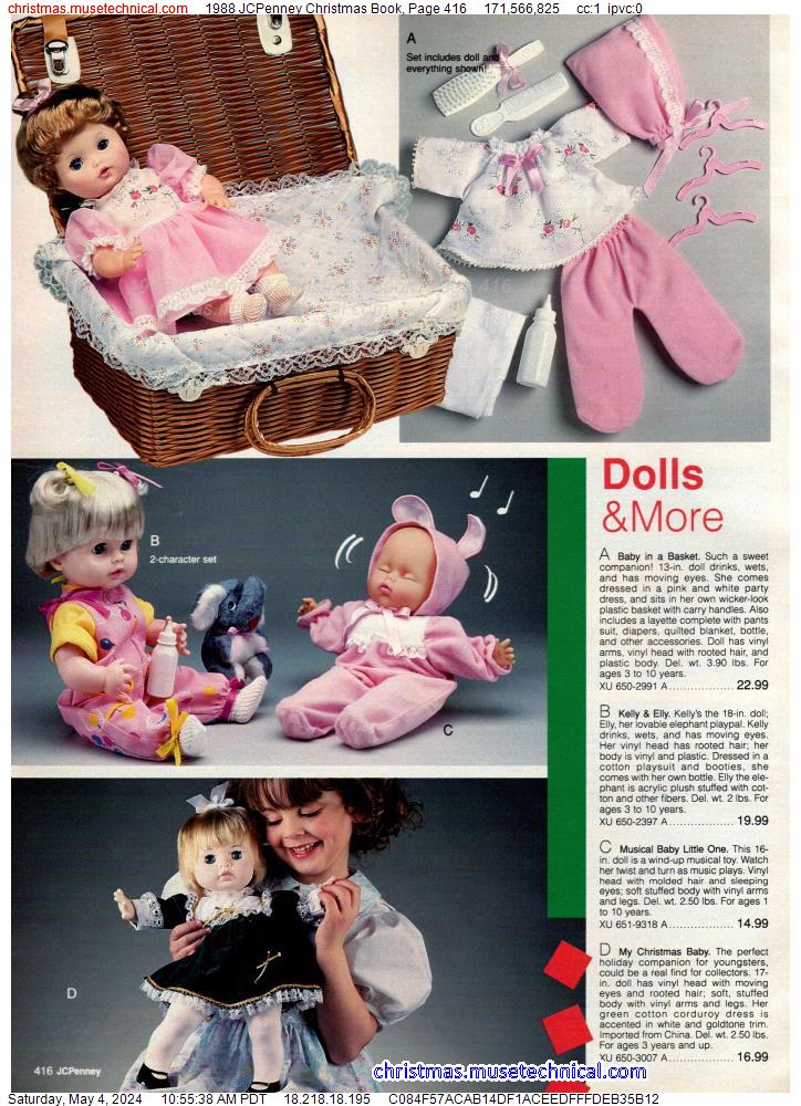 1988 JCPenney Christmas Book, Page 416