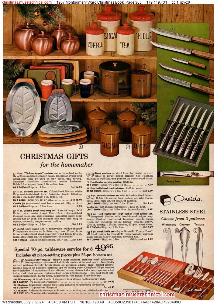 1967 Montgomery Ward Christmas Book, Page 365