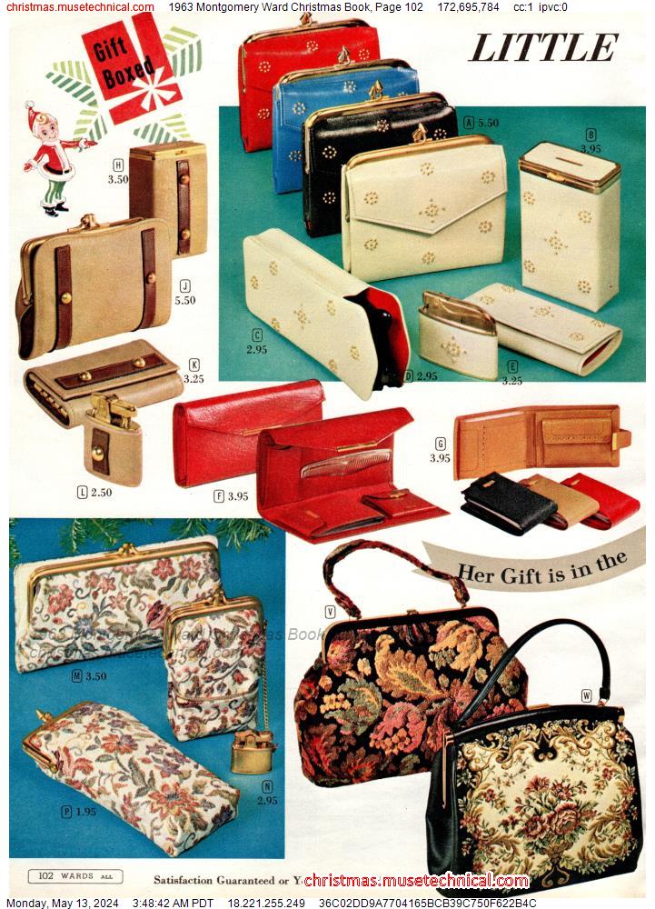 1963 Montgomery Ward Christmas Book, Page 102