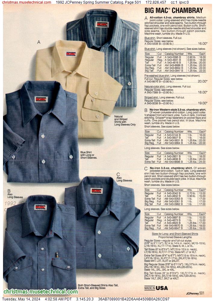 1992 JCPenney Spring Summer Catalog, Page 501