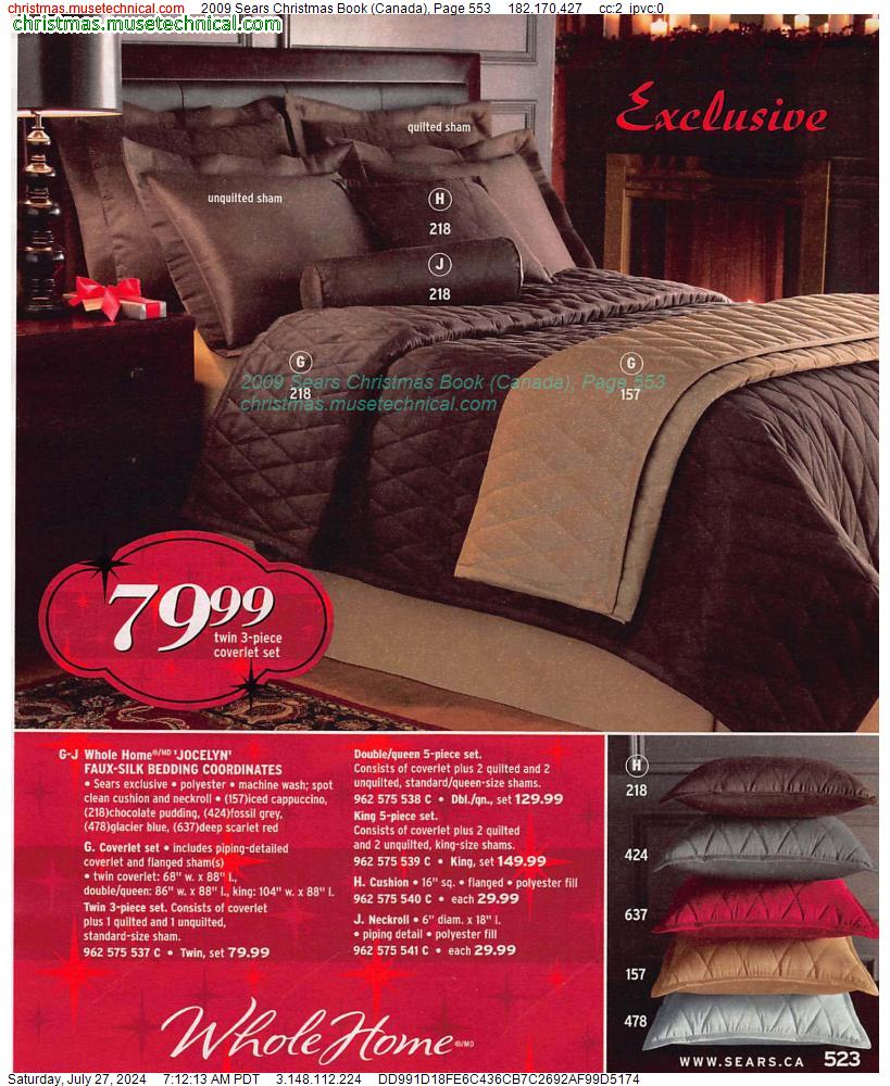 2009 Sears Christmas Book (Canada), Page 553