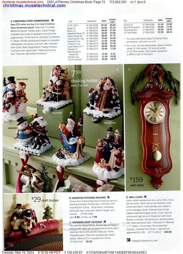 2003 JCPenney Christmas Book, Page 72
