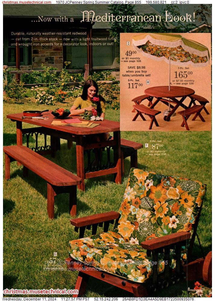 1970 JCPenney Spring Summer Catalog, Page 855