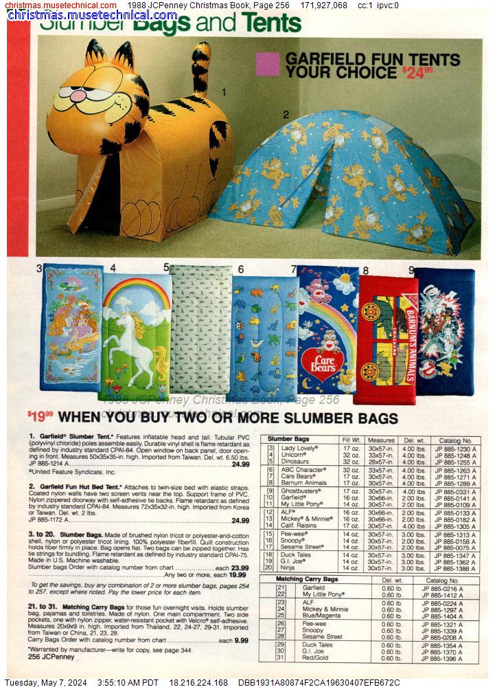1988 JCPenney Christmas Book, Page 256