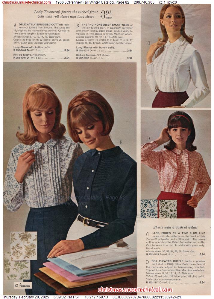 1966 JCPenney Fall Winter Catalog, Page 82