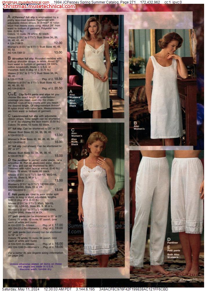1994 JCPenney Spring Summer Catalog, Page 271