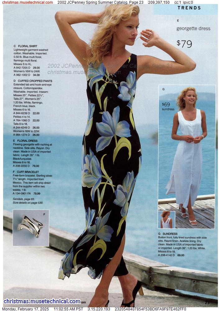 2002 JCPenney Spring Summer Catalog, Page 23