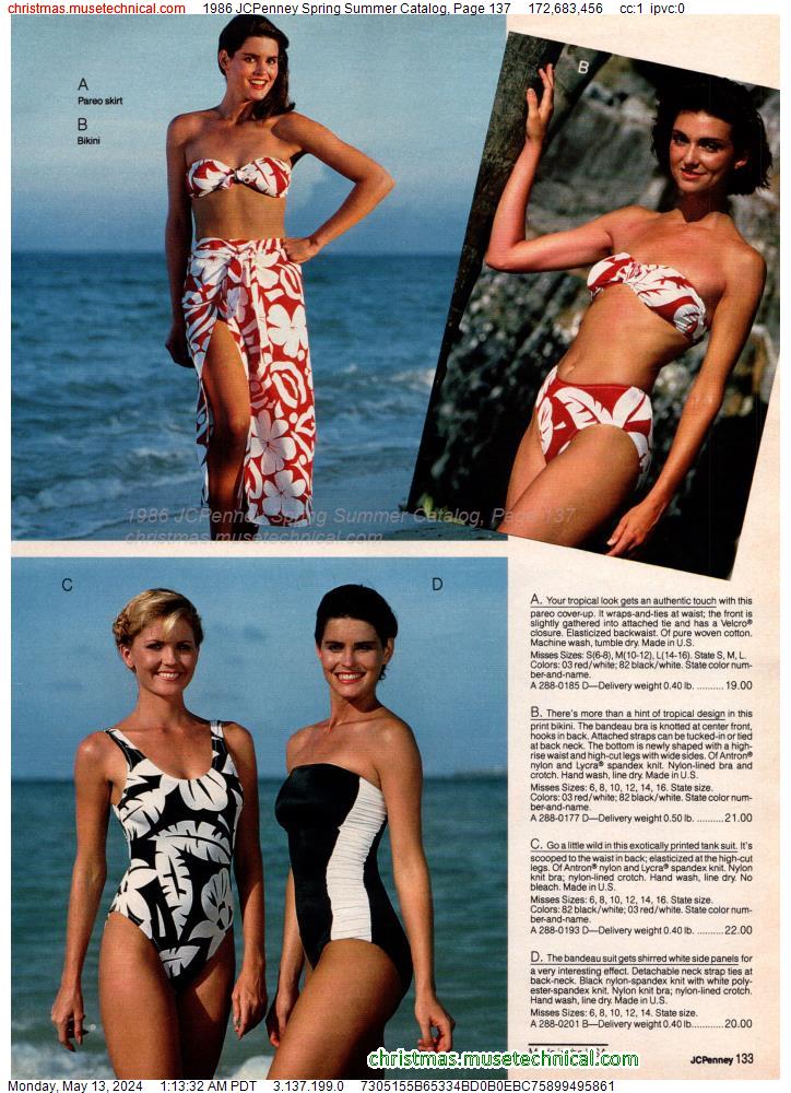 1986 JCPenney Spring Summer Catalog, Page 137