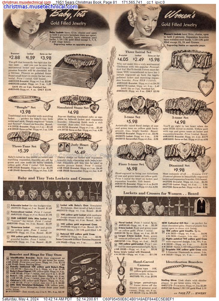 1951 Sears Christmas Book, Page 81