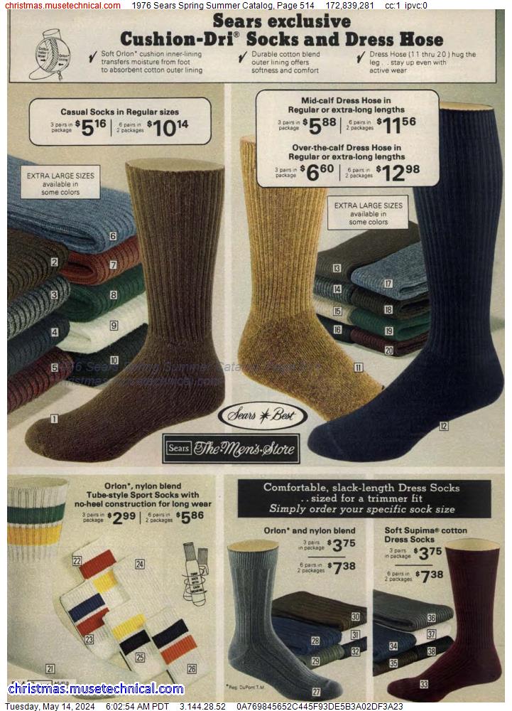 1976 Sears Spring Summer Catalog, Page 514