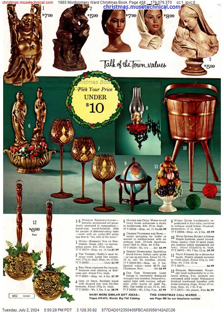1965 Montgomery Ward Christmas Book, Page 458