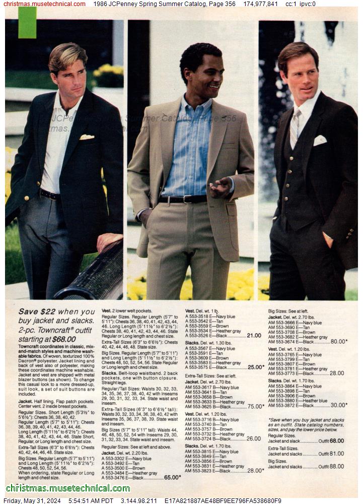 1986 JCPenney Spring Summer Catalog, Page 356