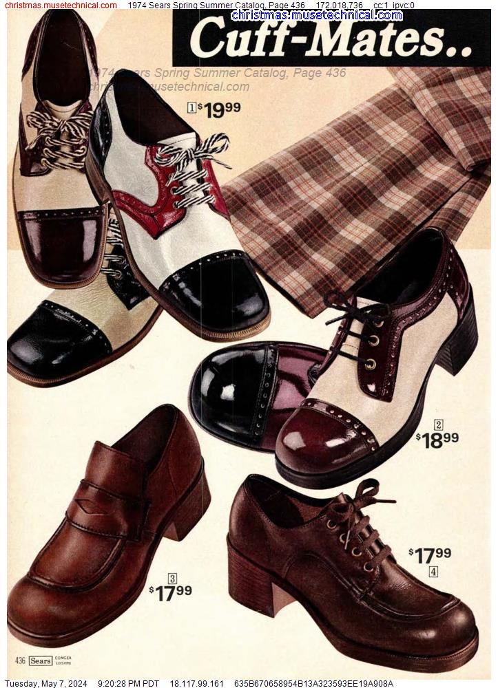 1974 Sears Spring Summer Catalog, Page 436