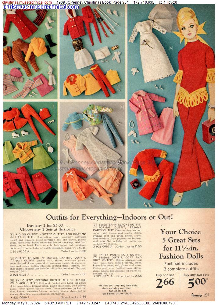 1969 JCPenney Christmas Book, Page 301