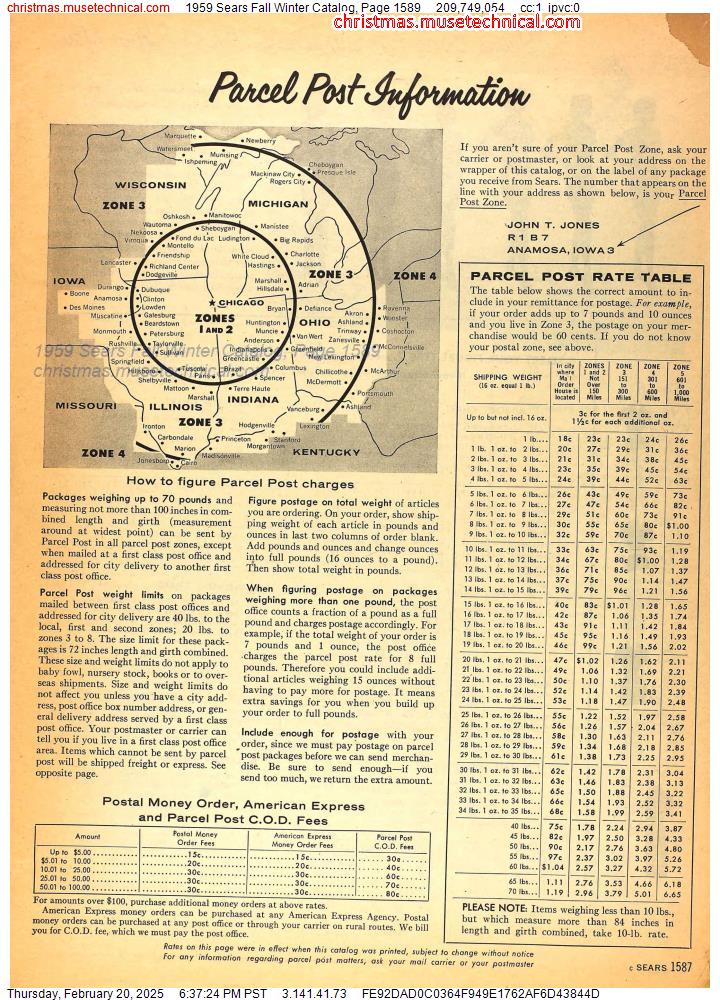 1959 Sears Fall Winter Catalog, Page 1589