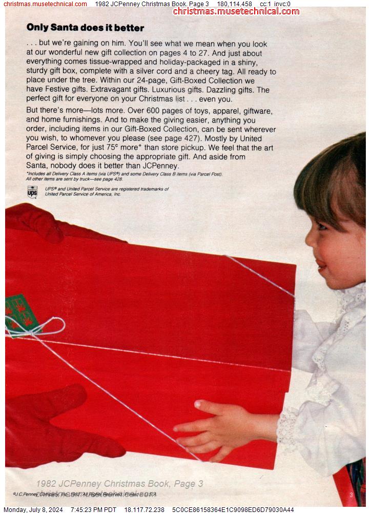 1982 JCPenney Christmas Book, Page 3