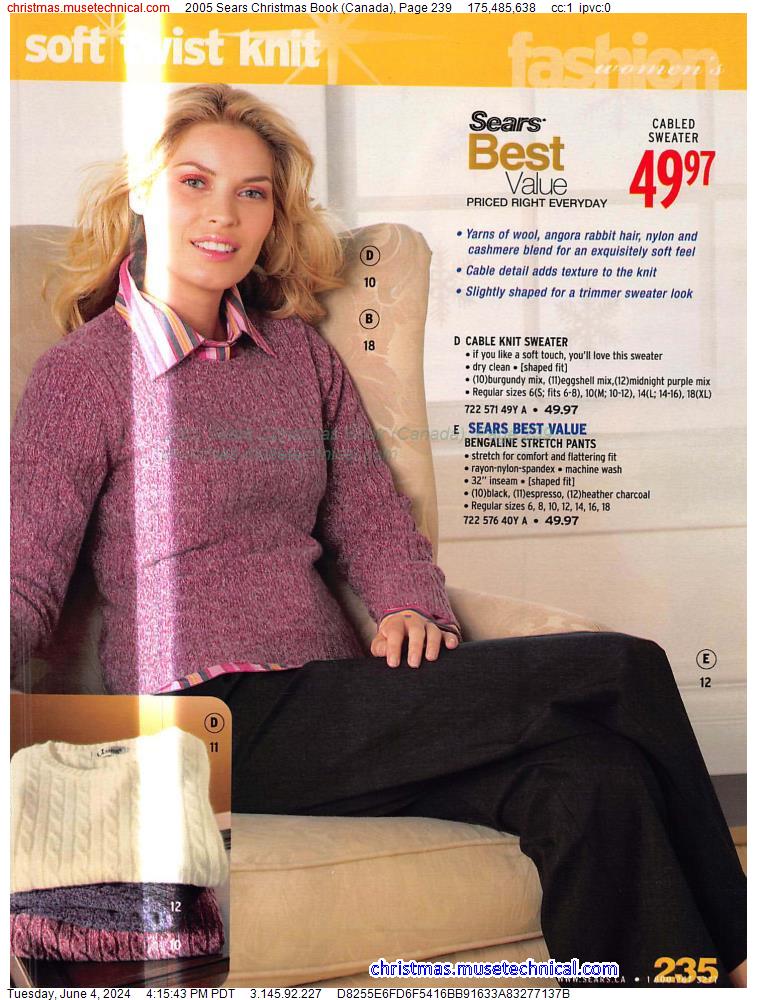 2005 Sears Christmas Book (Canada), Page 239