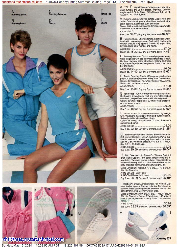 1986 JCPenney Spring Summer Catalog, Page 313