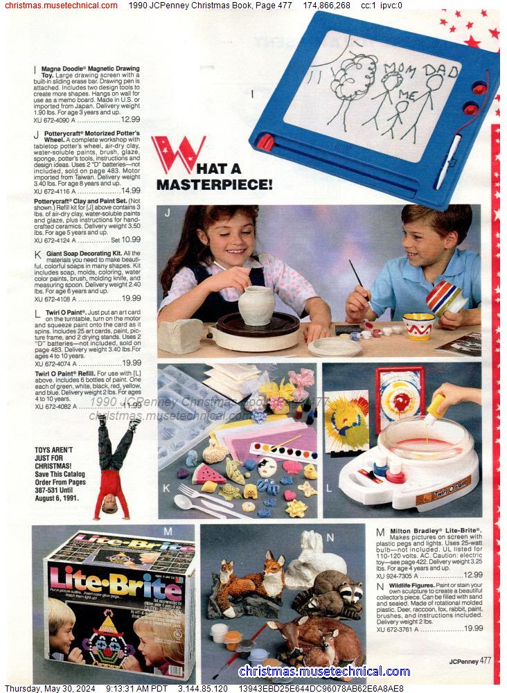 1990 JCPenney Christmas Book, Page 477