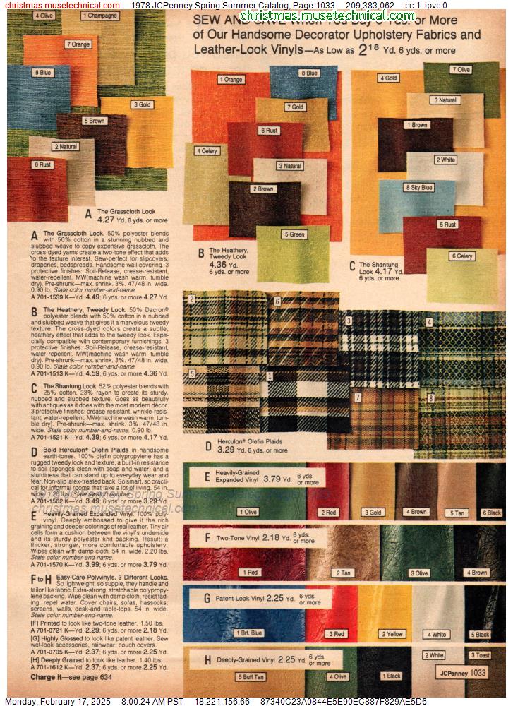 1978 JCPenney Spring Summer Catalog, Page 1033