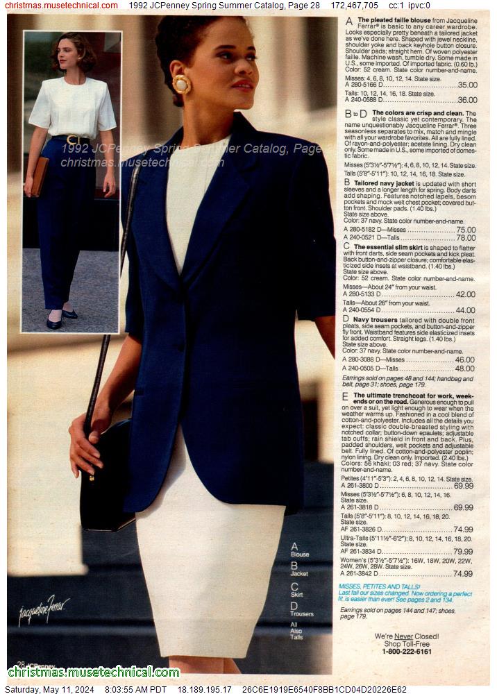 1992 JCPenney Spring Summer Catalog, Page 28