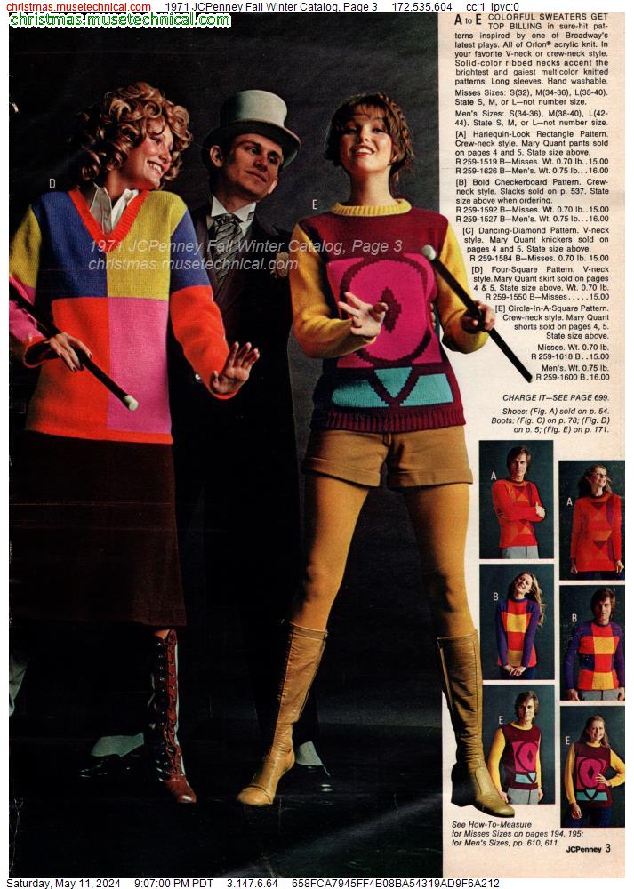 1971 JCPenney Fall Winter Catalog, Page 3