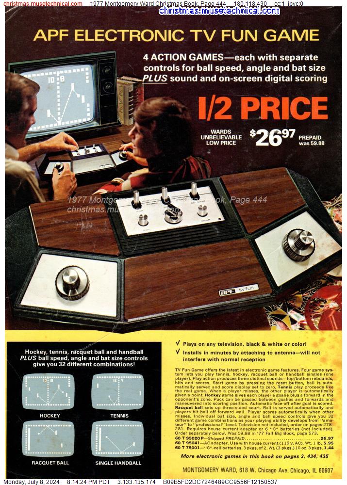 1977 Montgomery Ward Christmas Book, Page 444