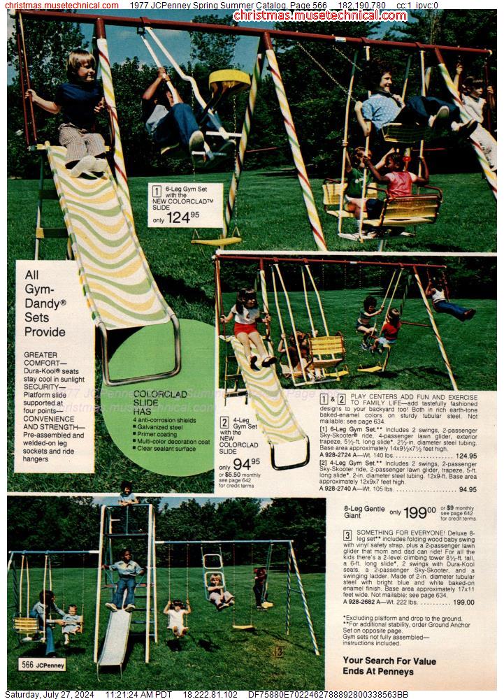 1977 JCPenney Spring Summer Catalog, Page 566