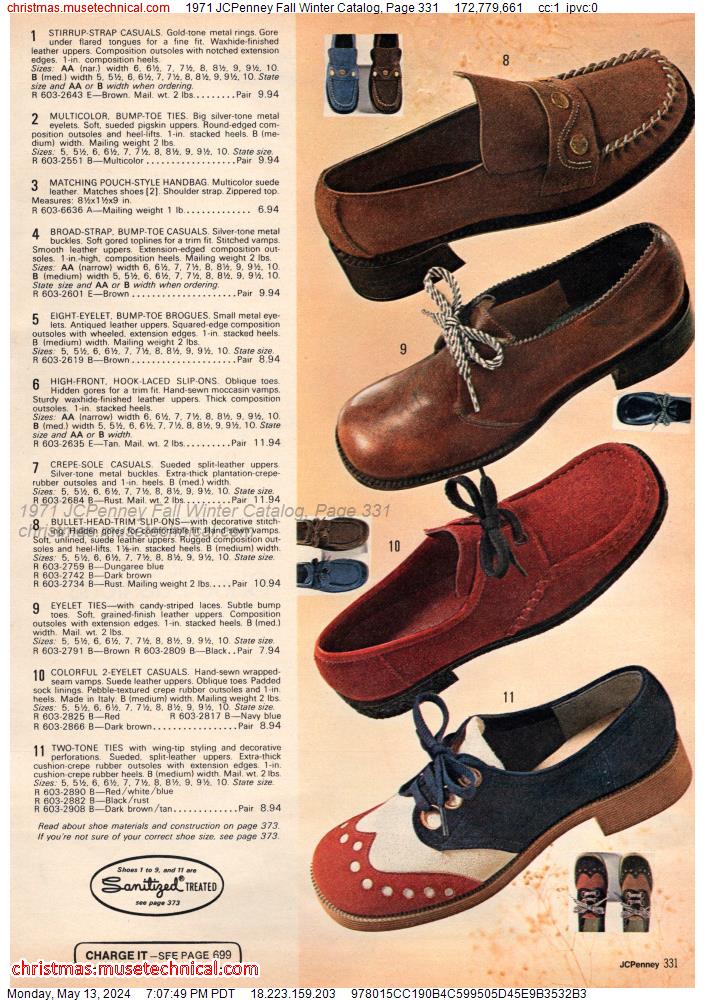 1971 JCPenney Fall Winter Catalog, Page 331