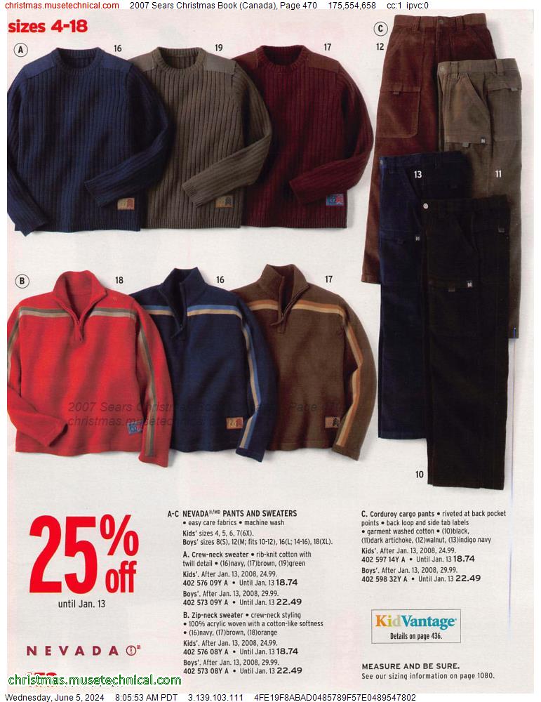 2007 Sears Christmas Book (Canada), Page 470