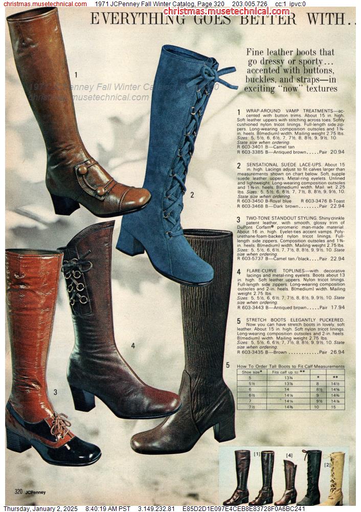 1971 JCPenney Fall Winter Catalog, Page 320