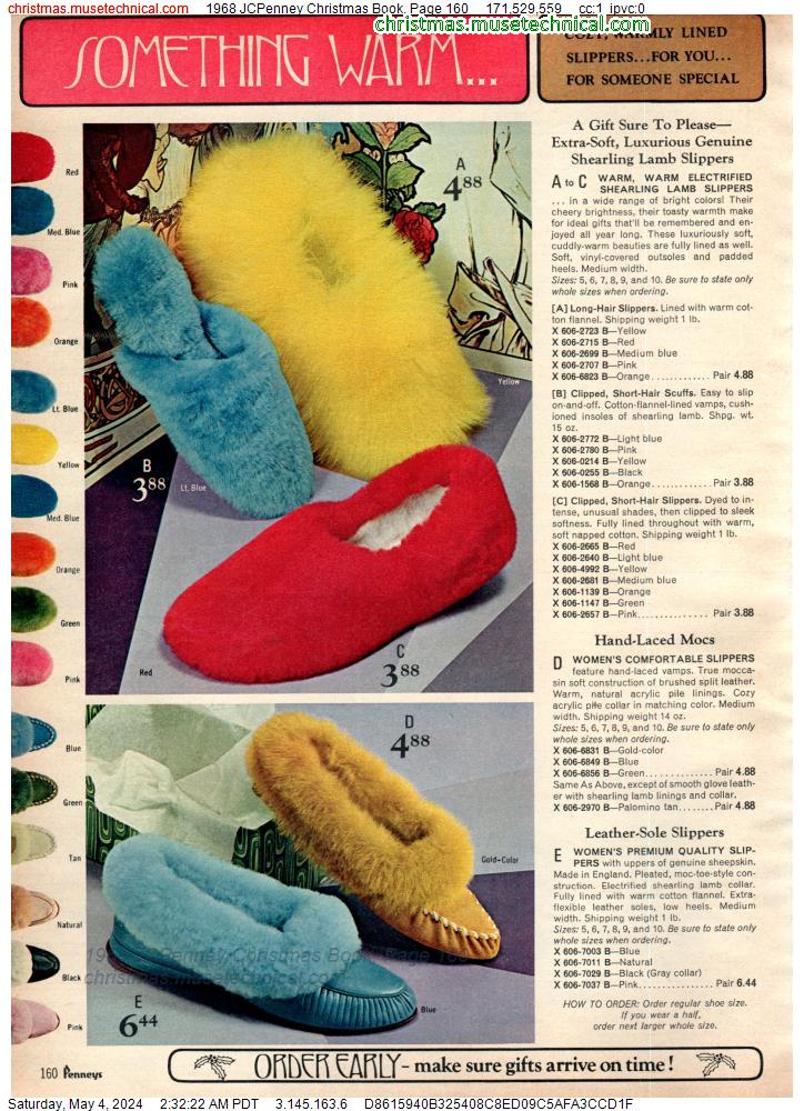 1968 JCPenney Christmas Book, Page 160