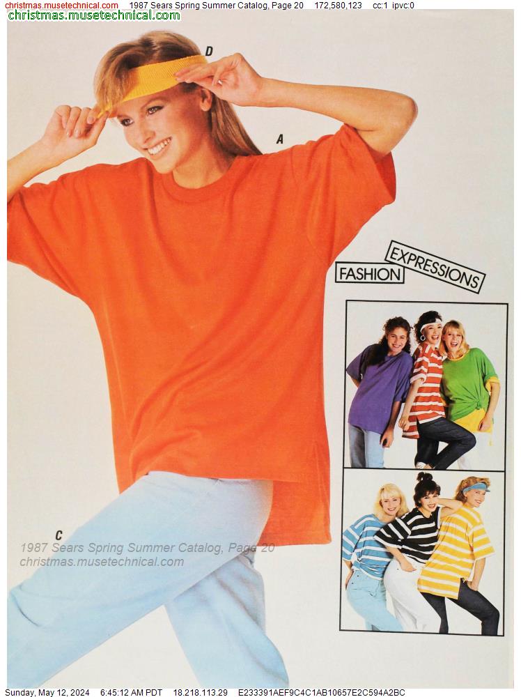 1987 Sears Spring Summer Catalog, Page 20