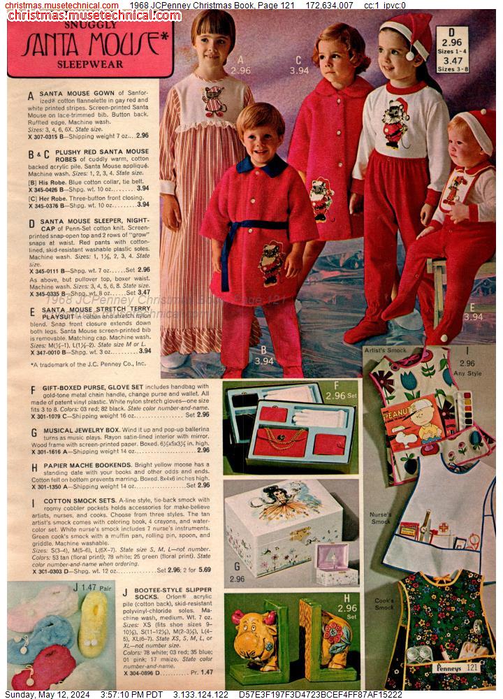 1968 JCPenney Christmas Book, Page 121
