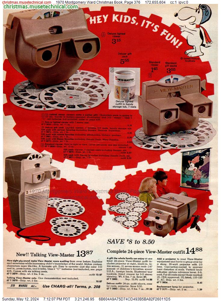 1970 Montgomery Ward Christmas Book, Page 376