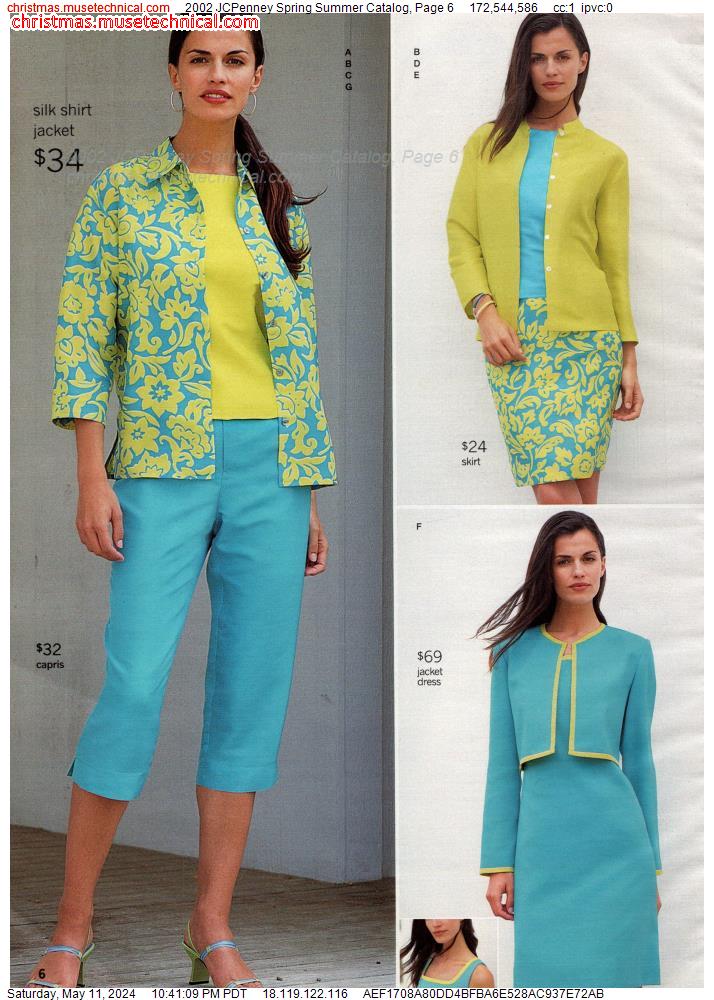 2002 JCPenney Spring Summer Catalog, Page 6