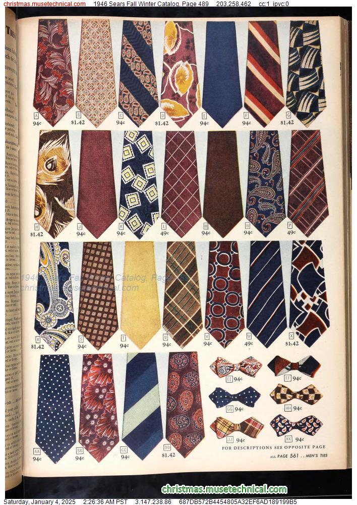 1946 Sears Fall Winter Catalog, Page 489