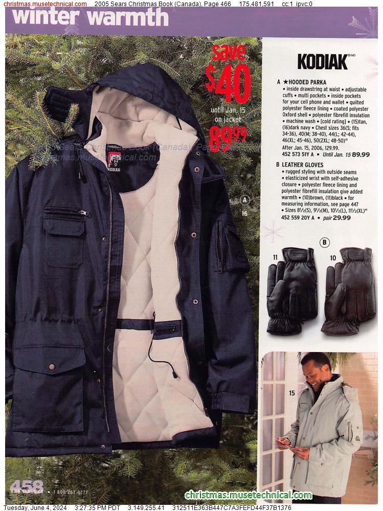 2005 Sears Christmas Book (Canada), Page 466