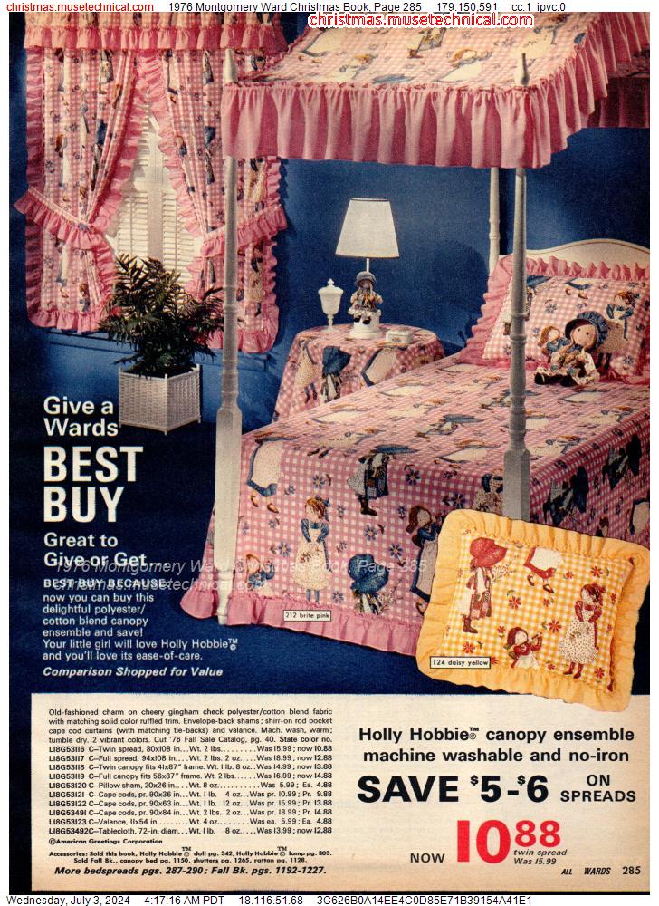 1976 Montgomery Ward Christmas Book, Page 285