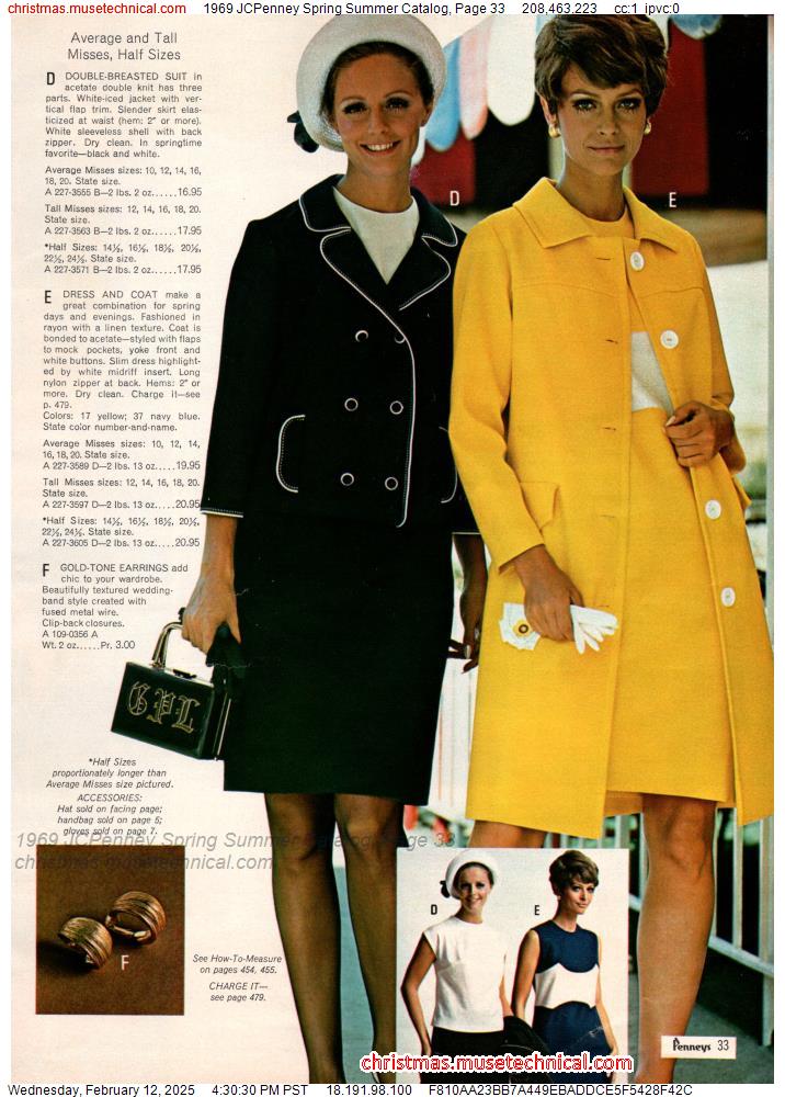 1969 JCPenney Spring Summer Catalog, Page 33