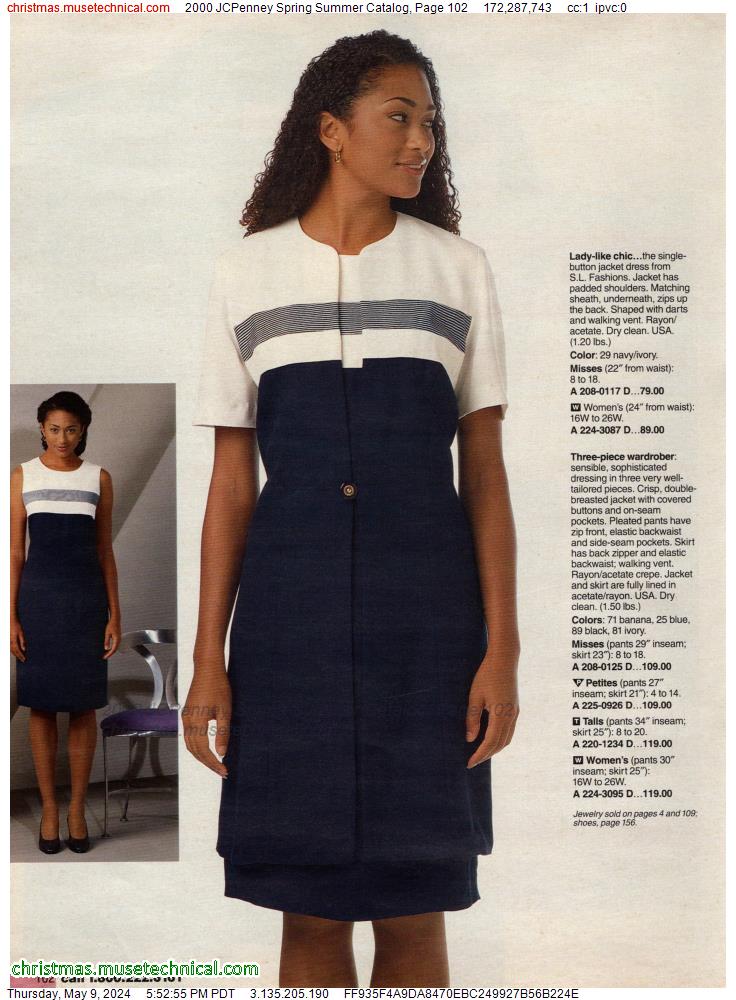 2000 JCPenney Spring Summer Catalog, Page 102