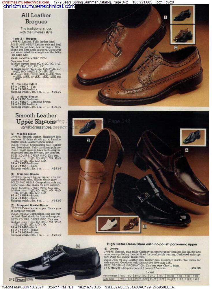 1979 Sears Spring Summer Catalog, Page 342