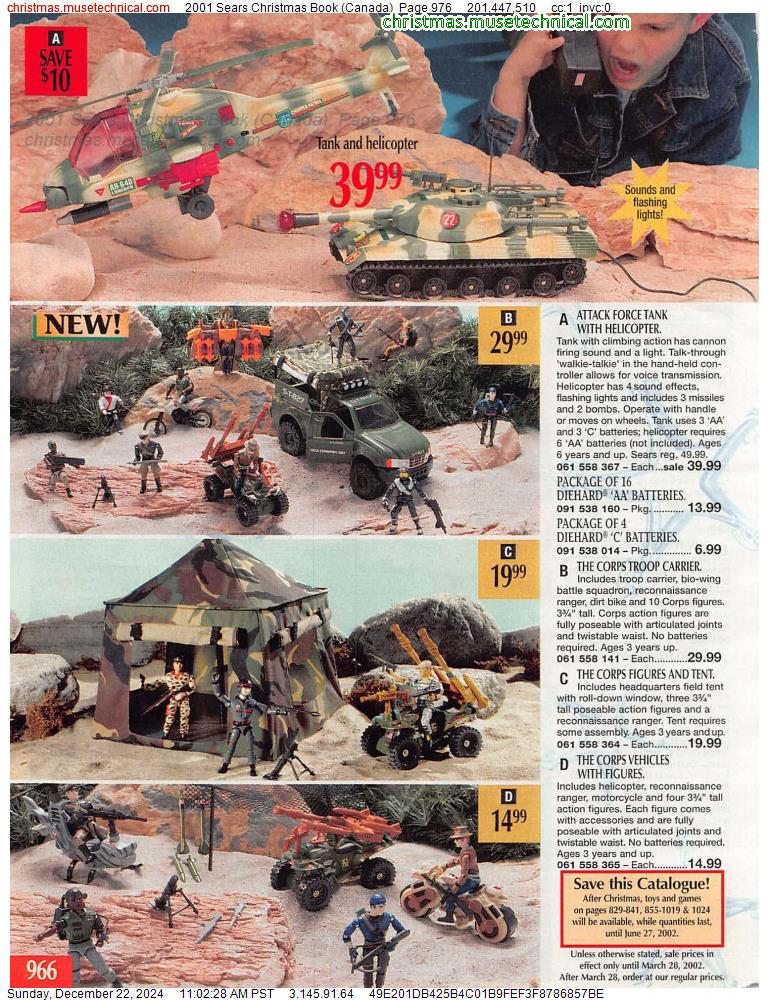 2001 Sears Christmas Book (Canada), Page 976