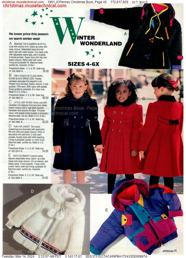 1991 JCPenney Christmas Book, Page 45