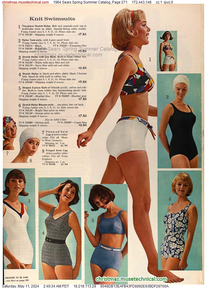 1964 Sears Spring Summer Catalog, Page 271