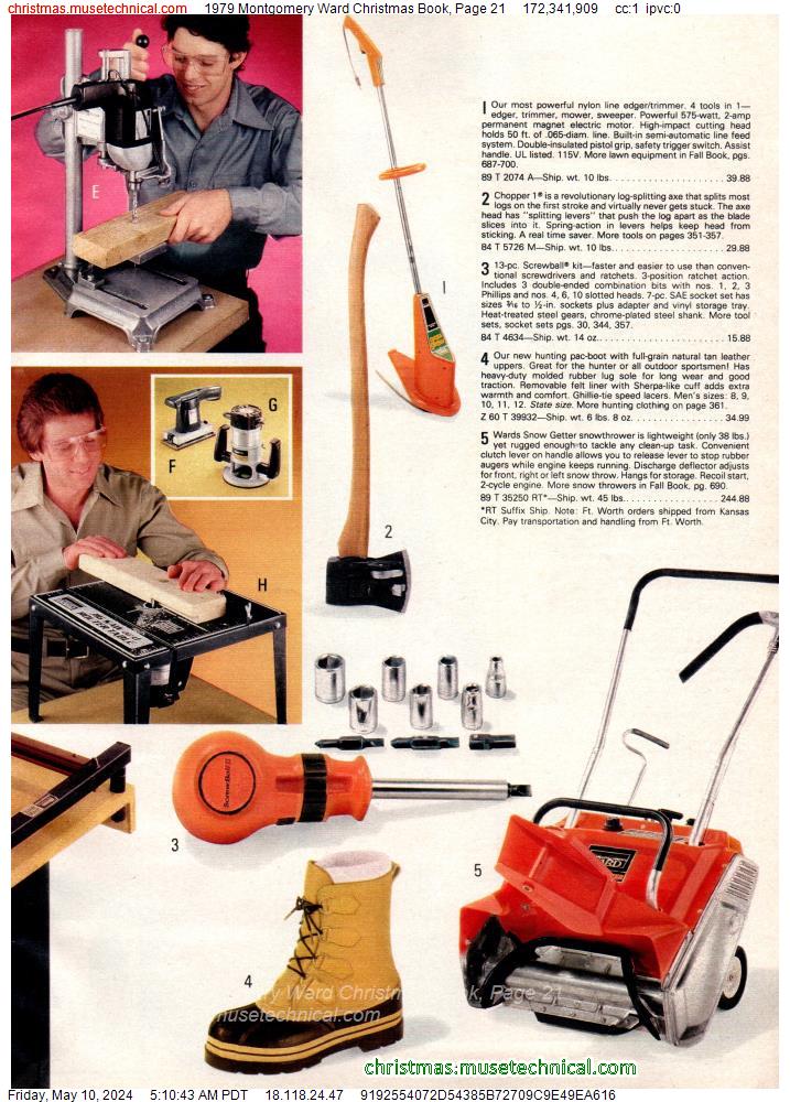1979 Montgomery Ward Christmas Book, Page 21