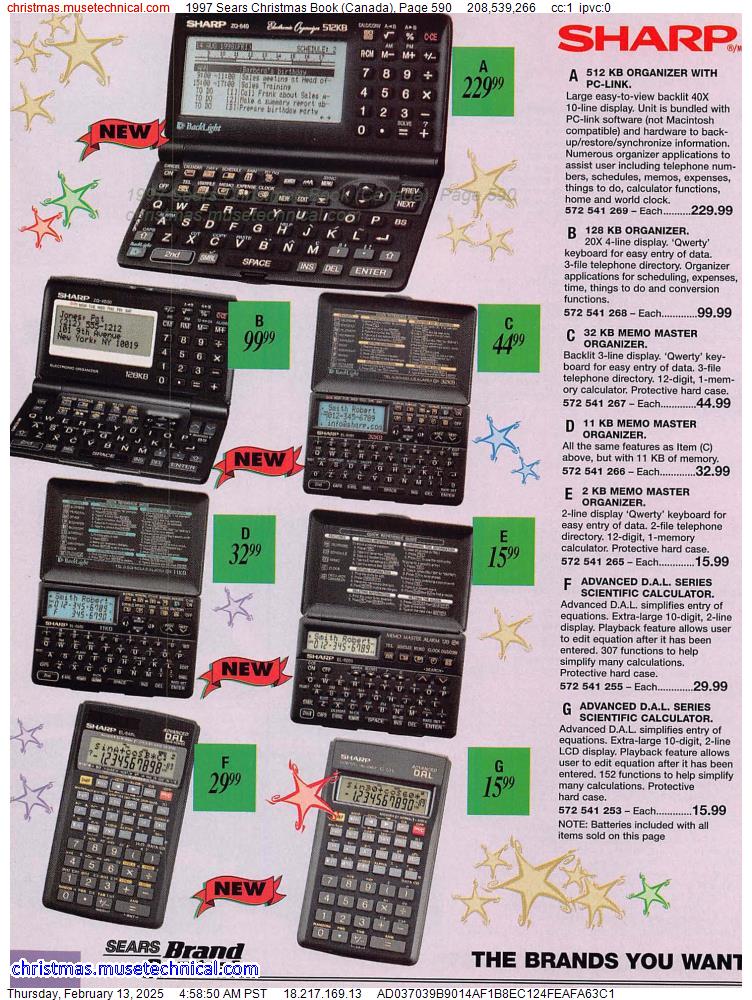 1997 Sears Christmas Book (Canada), Page 590